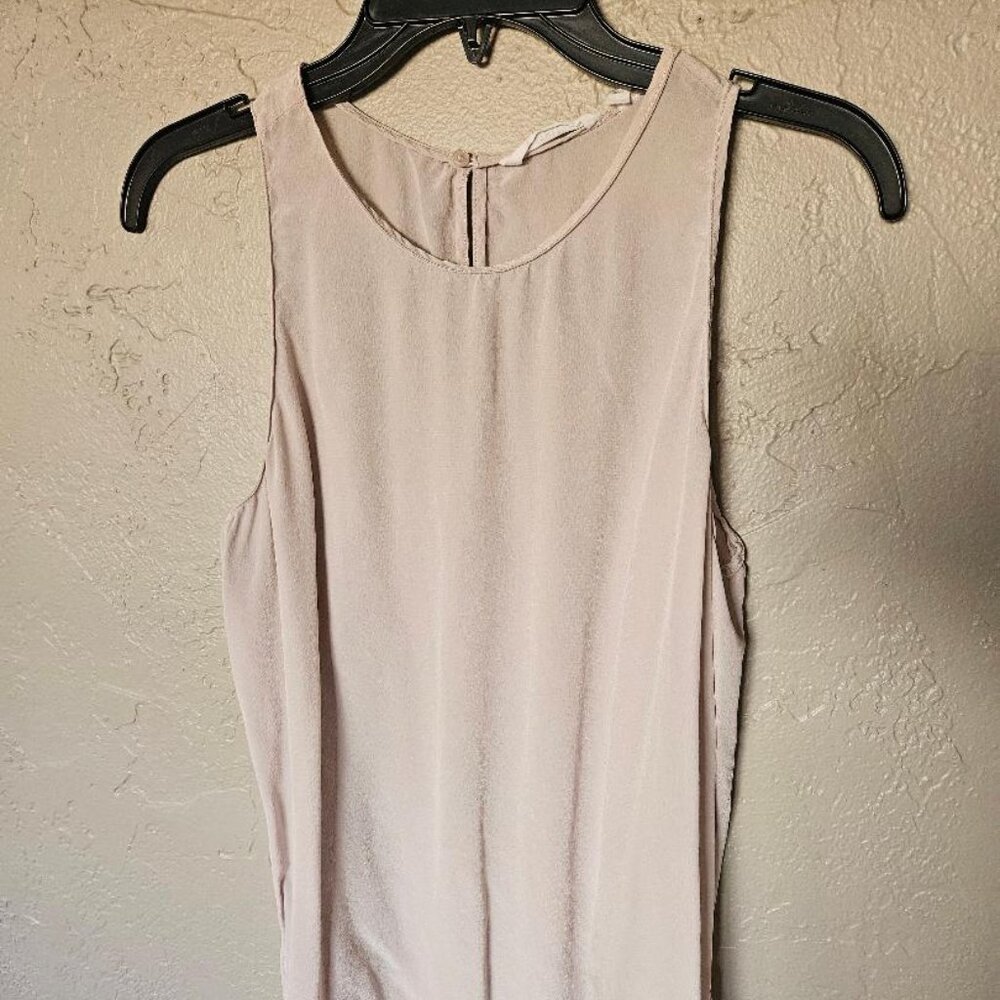 Athleta 100% washable silk tunic Size S